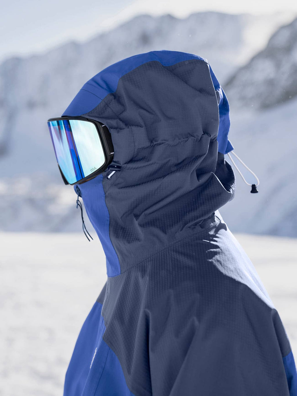 ARMADA _ ANSEL 2L SHELL JACKET - Dazzler-Navy-Golden