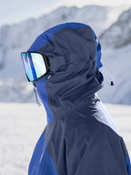 ARMADA _ ANSEL 2L SHELL JACKET - Dazzler-Navy-Golden