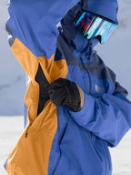 ARMADA _ ANSEL 2L SHELL JACKET - Dazzler-Navy-Golden