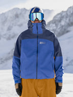 ARMADA _ ANSEL 2L SHELL JACKET - Dazzler-Navy-Golden