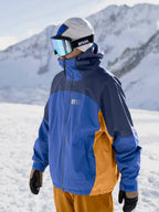 ARMADA _ ANSEL 2L SHELL JACKET - Dazzler-Navy-Golden