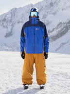 ARMADA _ ANSEL 2L SHELL JACKET - Dazzler-Navy-Golden