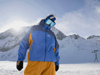 ARMADA _ ANSEL 2L SHELL JACKET - Dazzler-Navy-Golden