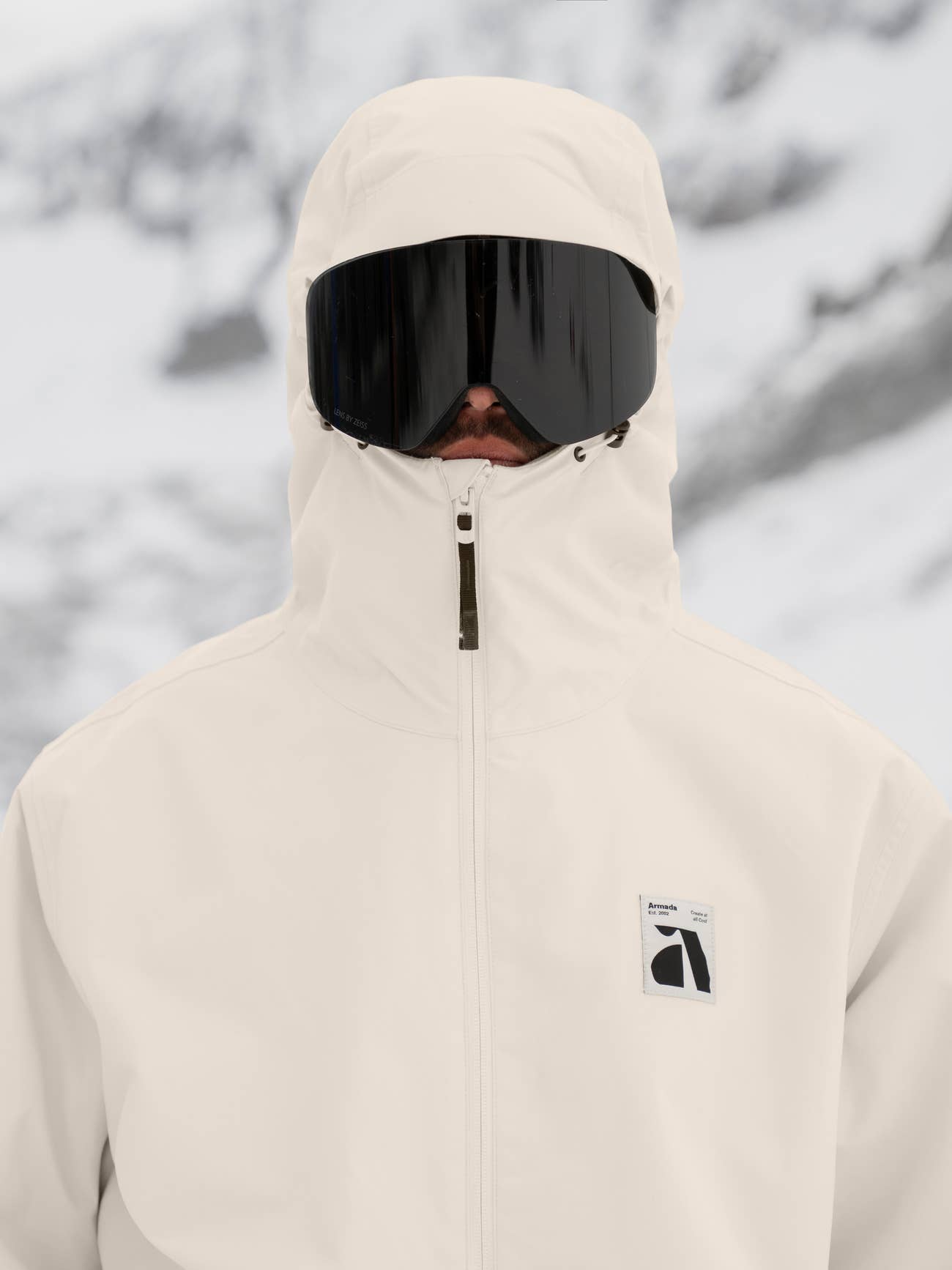 ARMADA _ REEDY 2L INSULATED JACKET - Cream