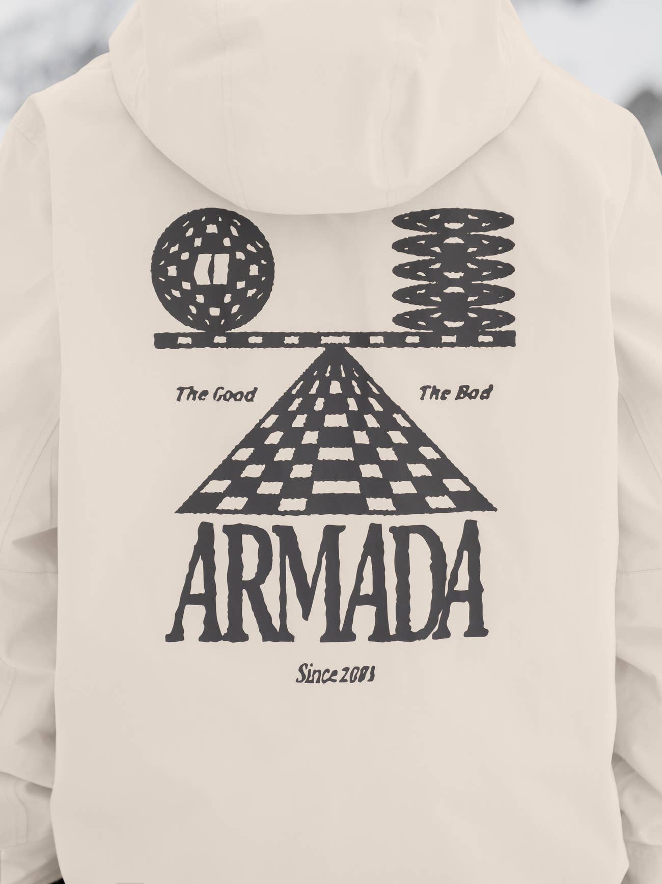 ARMADA _ REEDY 2L INSULATED JACKET - Cream
