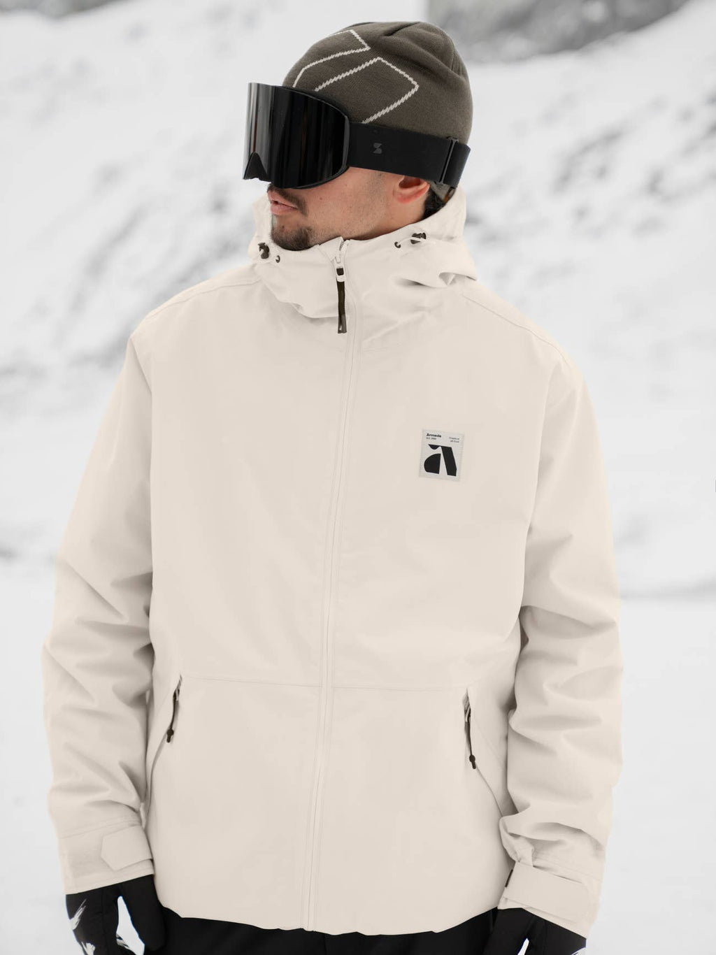ARMADA _ REEDY 2L INSULATED JACKET - Cream