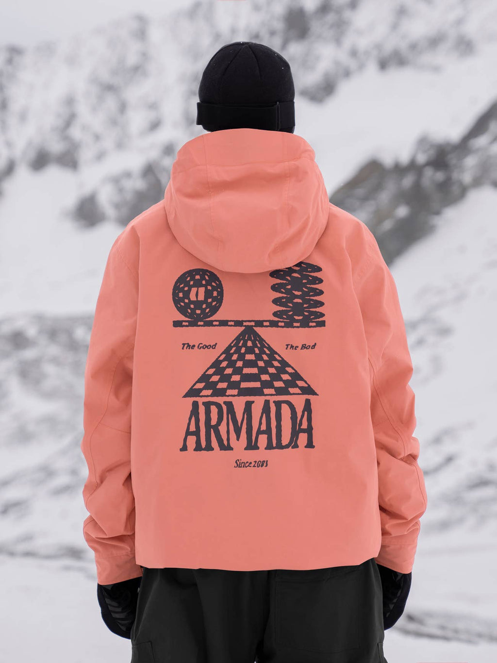 ARMADA _ REEDY 2L INSULATED JACKET - Faded Rose