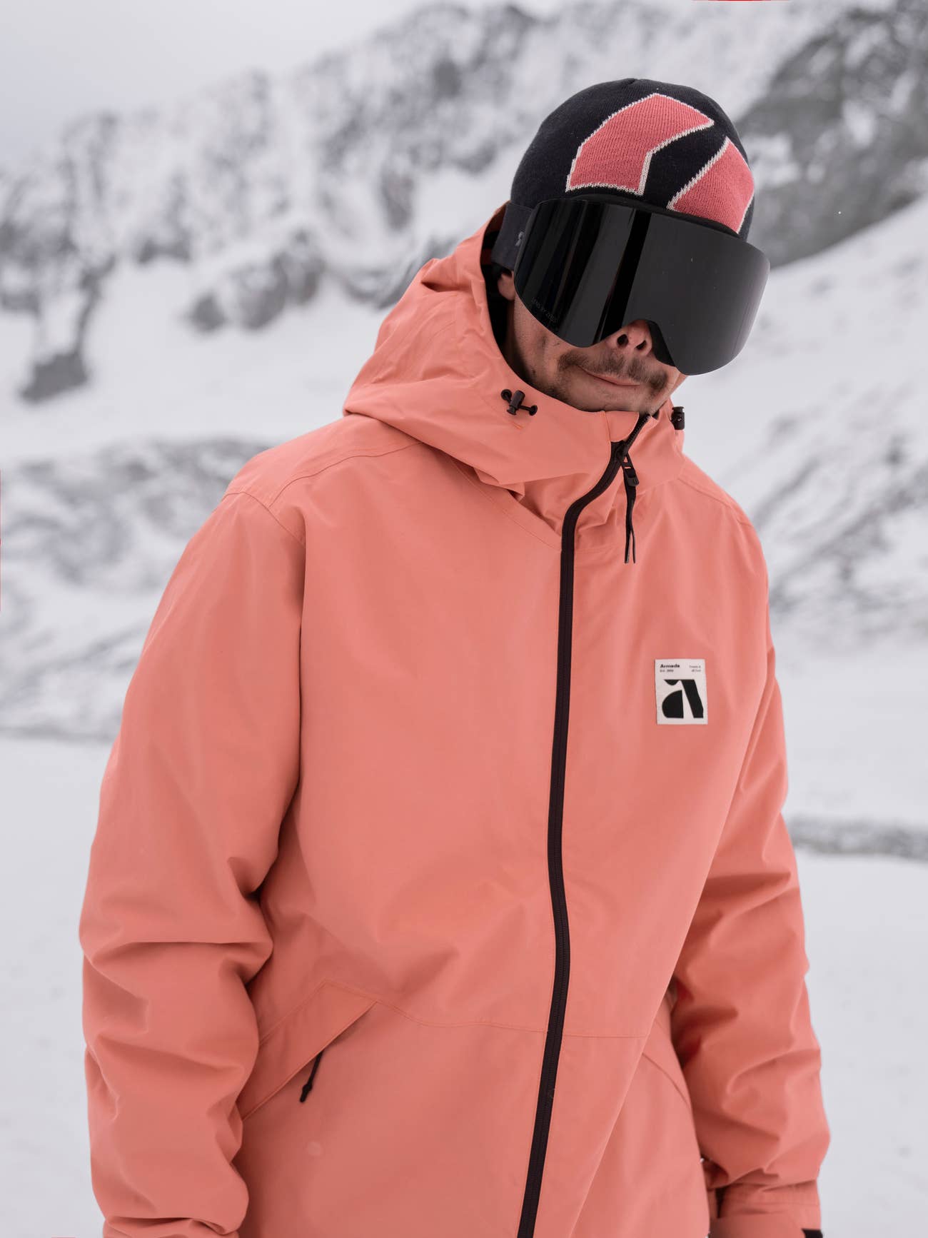 ARMADA _ REEDY 2L INSULATED JACKET - Faded Rose