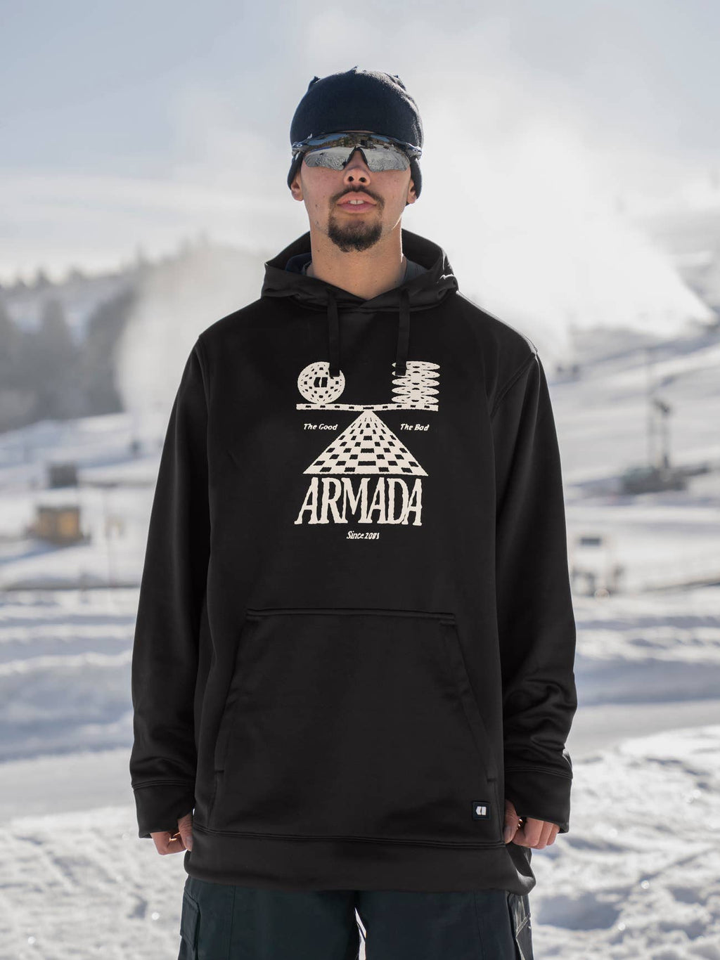 ARMADA _ ROLLIN HOODIES - Black