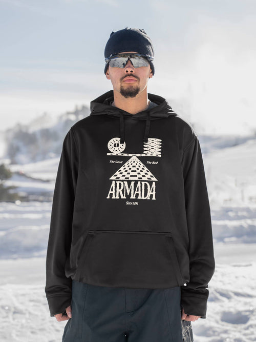 ARMADA _ ROLLIN HOODIES - Black