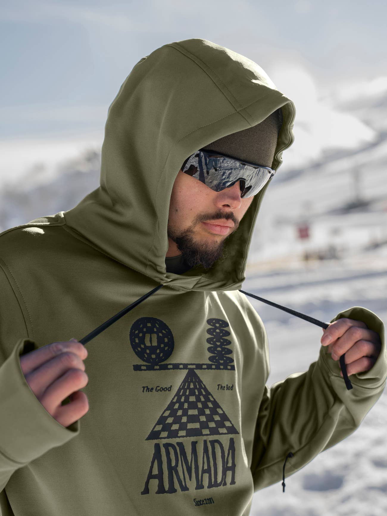 ARMADA _ ROLLIN HOODIES - Olive