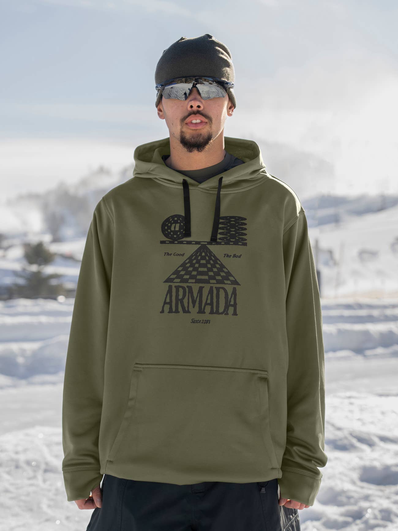 ARMADA _ ROLLIN HOODIES - Olive