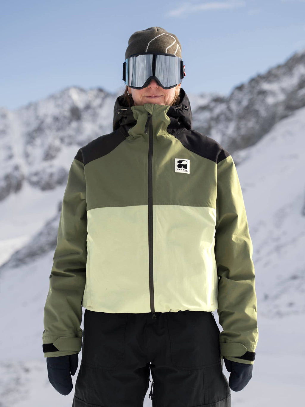 ARMADA _ NYLIE 2L INSULATED JACKET - Olive-Macha-Black