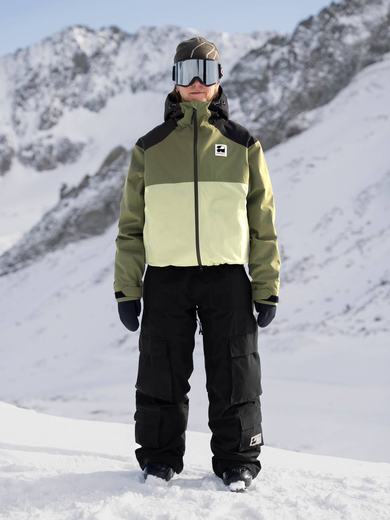 ARMADA _ NYLIE 2L INSULATED JACKET - Olive-Macha-Black
