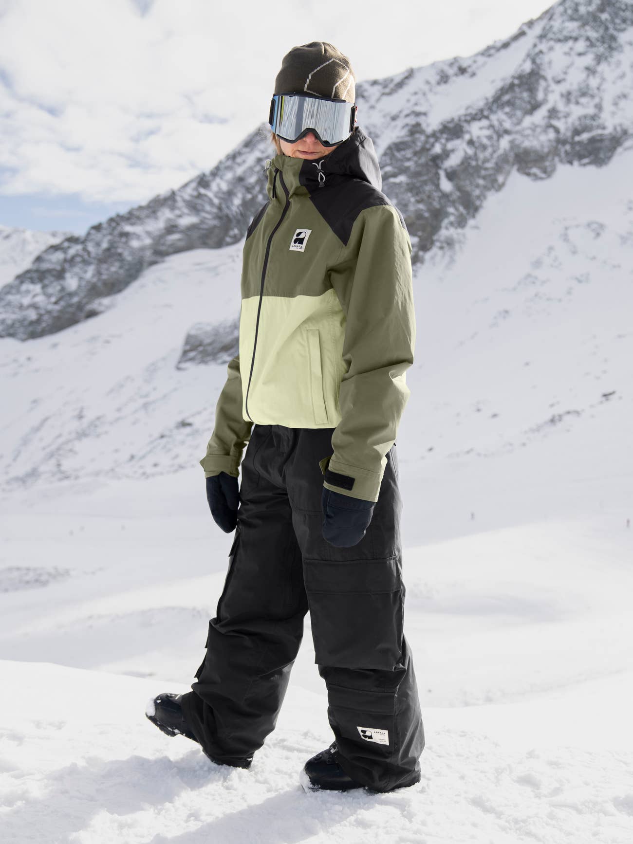 ARMADA _ NYLIE 2L INSULATED JACKET - Olive-Macha-Black