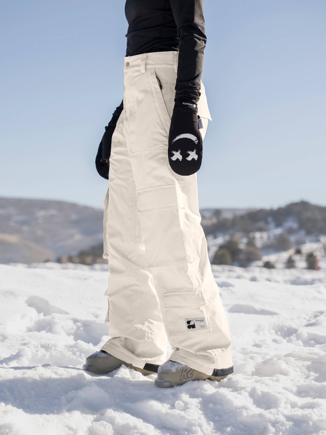 ARMADA _ MULA 2L INSULATED PANT - Cream