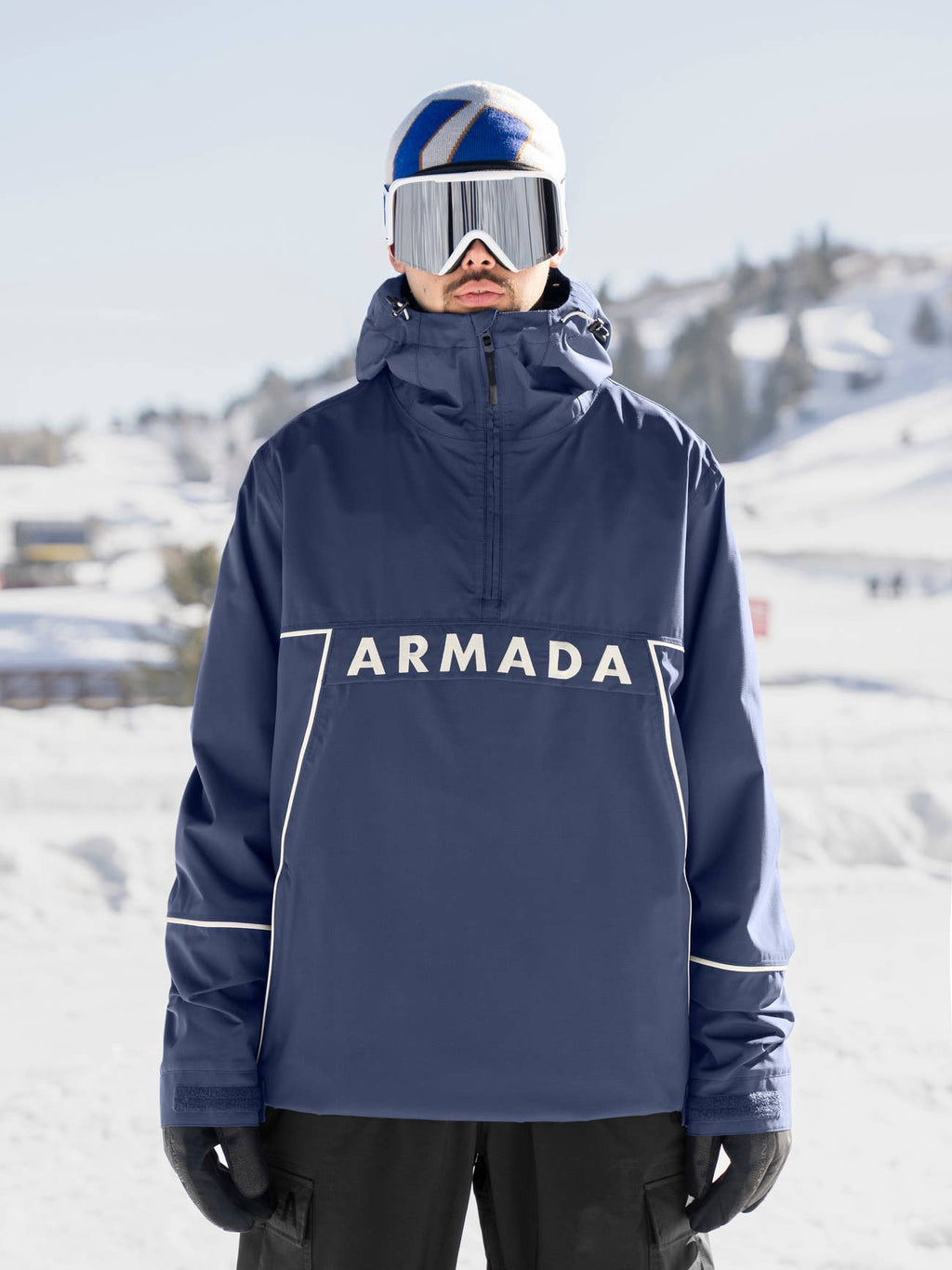 ARMADA _ SALISBURY 2L ANORAK JACKET - Navy