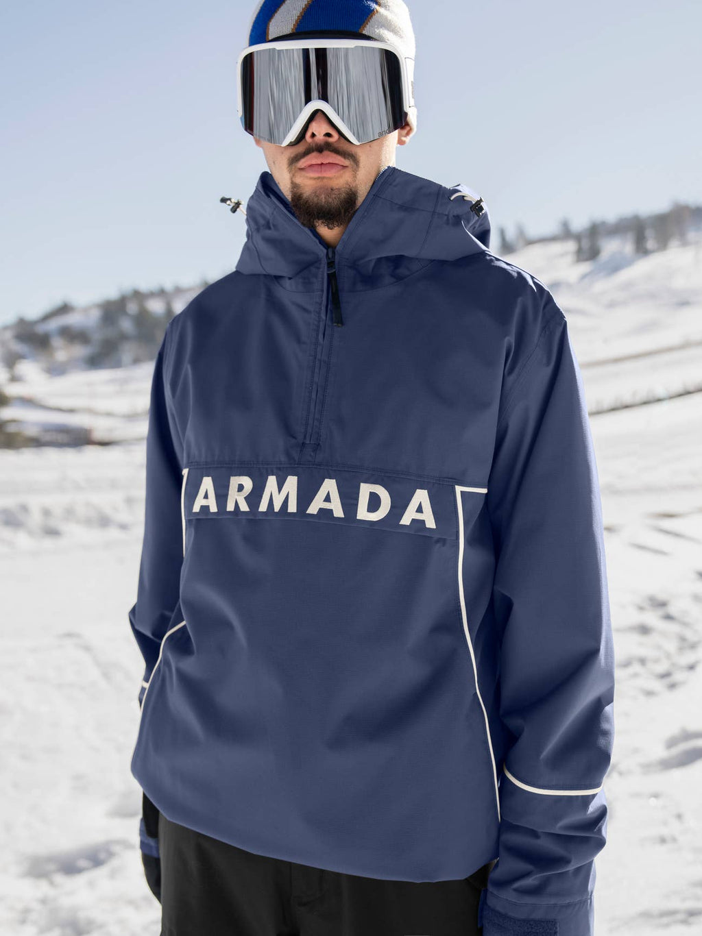 ARMADA _ SALISBURY 2L ANORAK JACKET - Navy