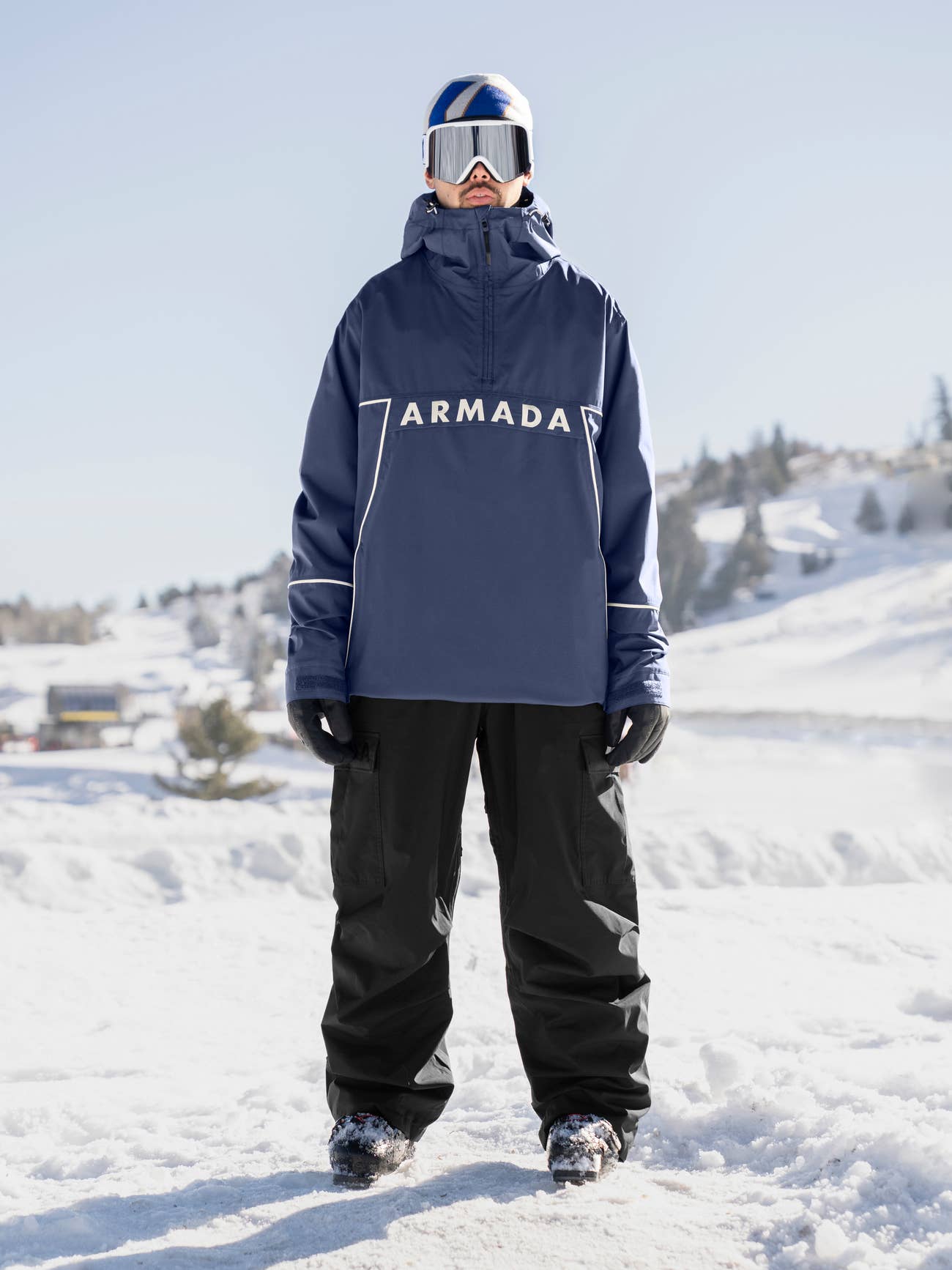 ARMADA _ SALISBURY 2L ANORAK JACKET - Navy