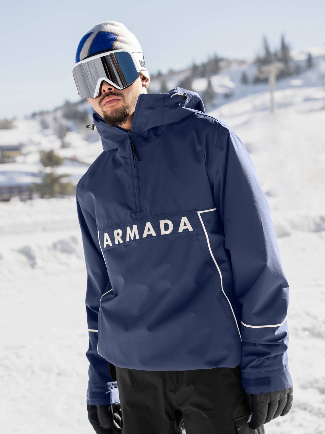 ARMADA _ SALISBURY 2L ANORAK JACKET - Navy