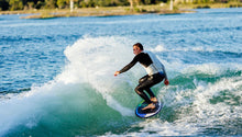 Load image into Gallery viewer, RONIX WAKESURF 2026 - Brightside w/ Straps - Standard Core - Aquarium Purple / Blue
