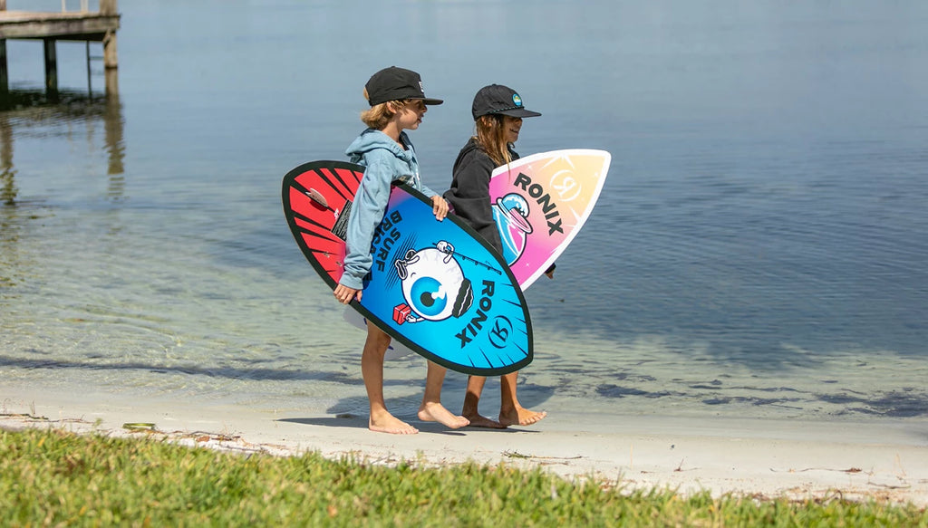 RONIX WAKESURF 2026 - Sonic - Skimmer - Blue / Red Fish Eye