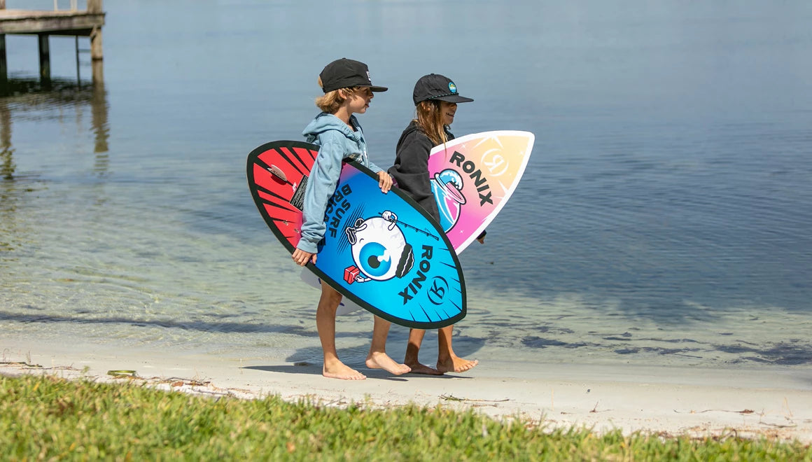 RONIX WAKESURF 2026 - Sonic - Skimmer - Blue / Red Fish Eye