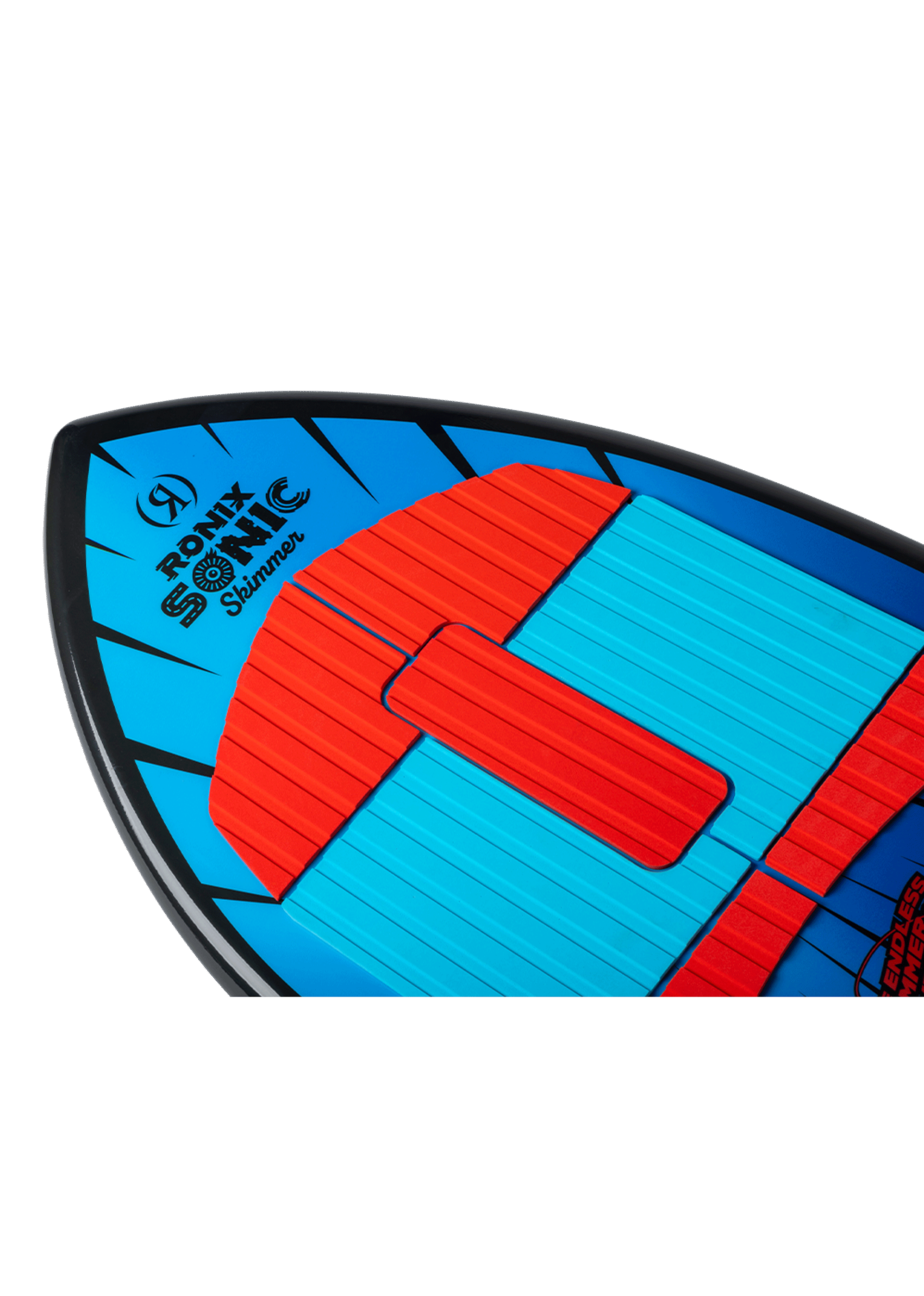 RONIX WAKESURF 2026 - Sonic - Skimmer - Blue / Red Fish Eye
