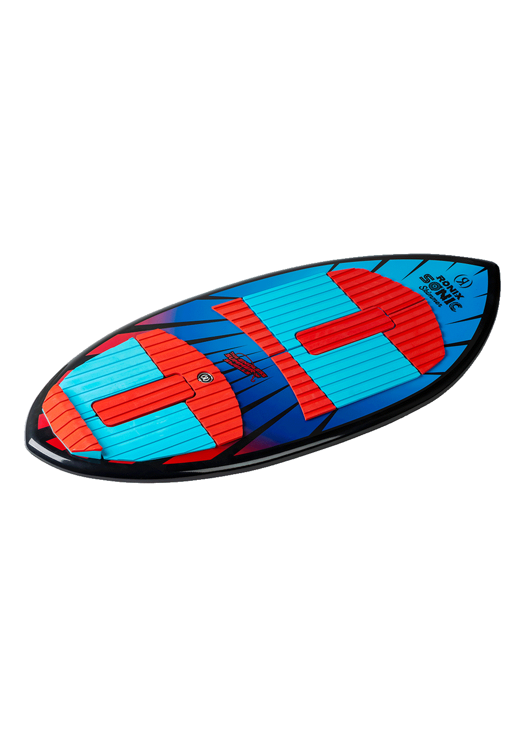 RONIX WAKESURF 2026 - Sonic - Skimmer - Blue / Red Fish Eye