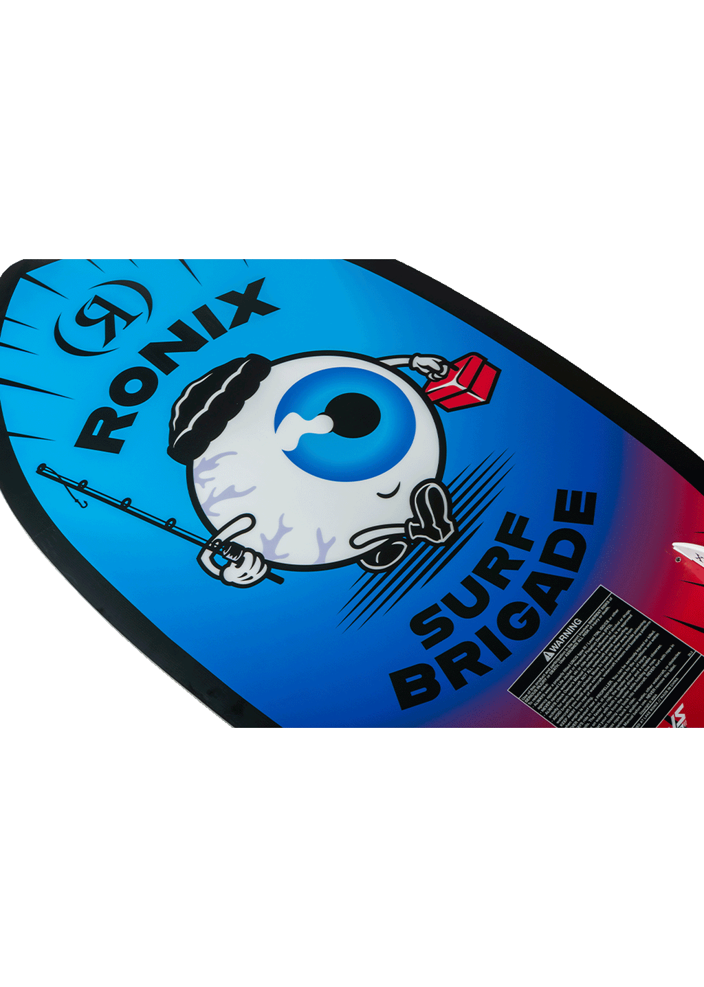 RONIX WAKESURF 2026 - Sonic - Skimmer - Blue / Red Fish Eye