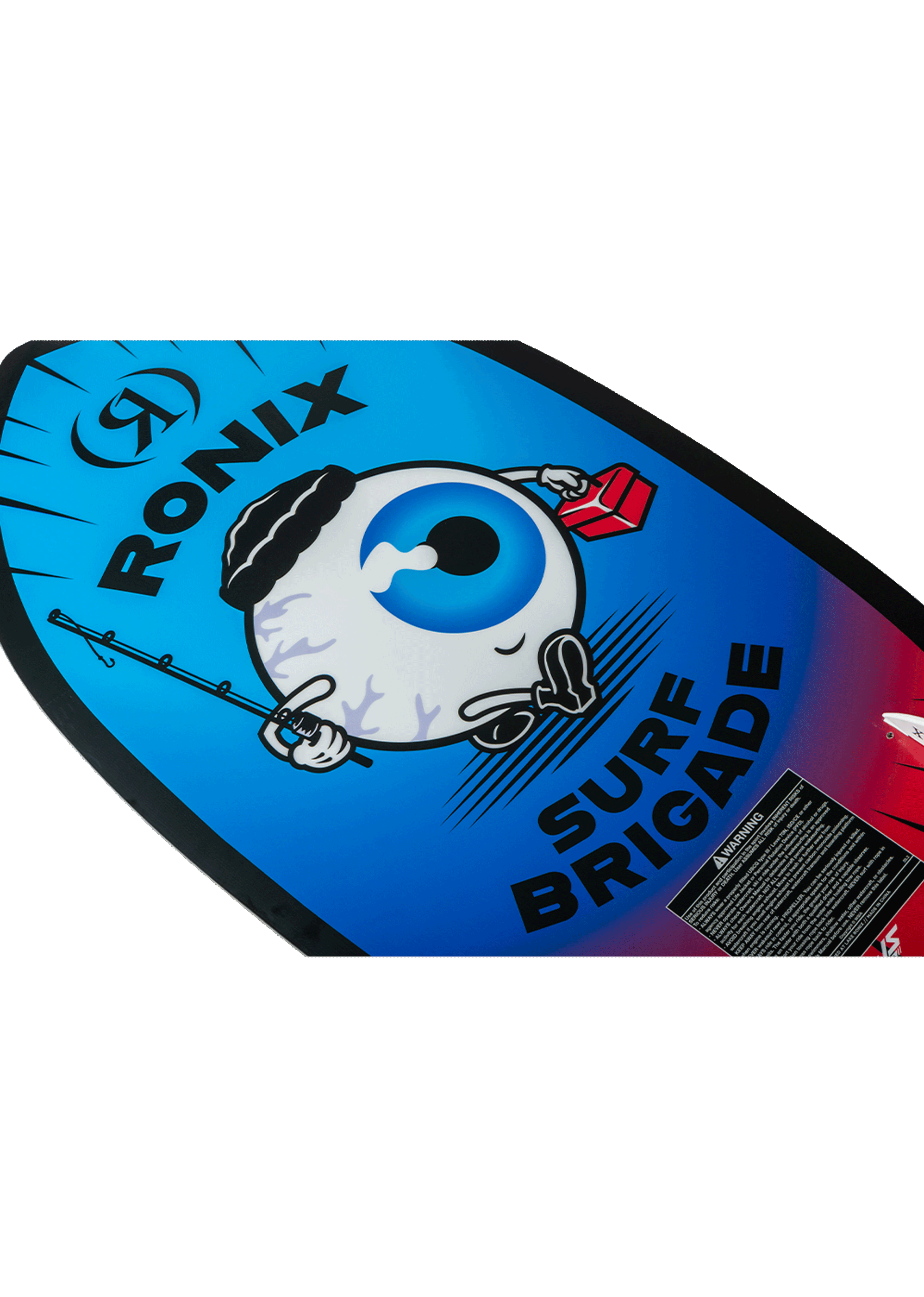 RONIX WAKESURF 2026 - Sonic - Skimmer - Blue / Red Fish Eye