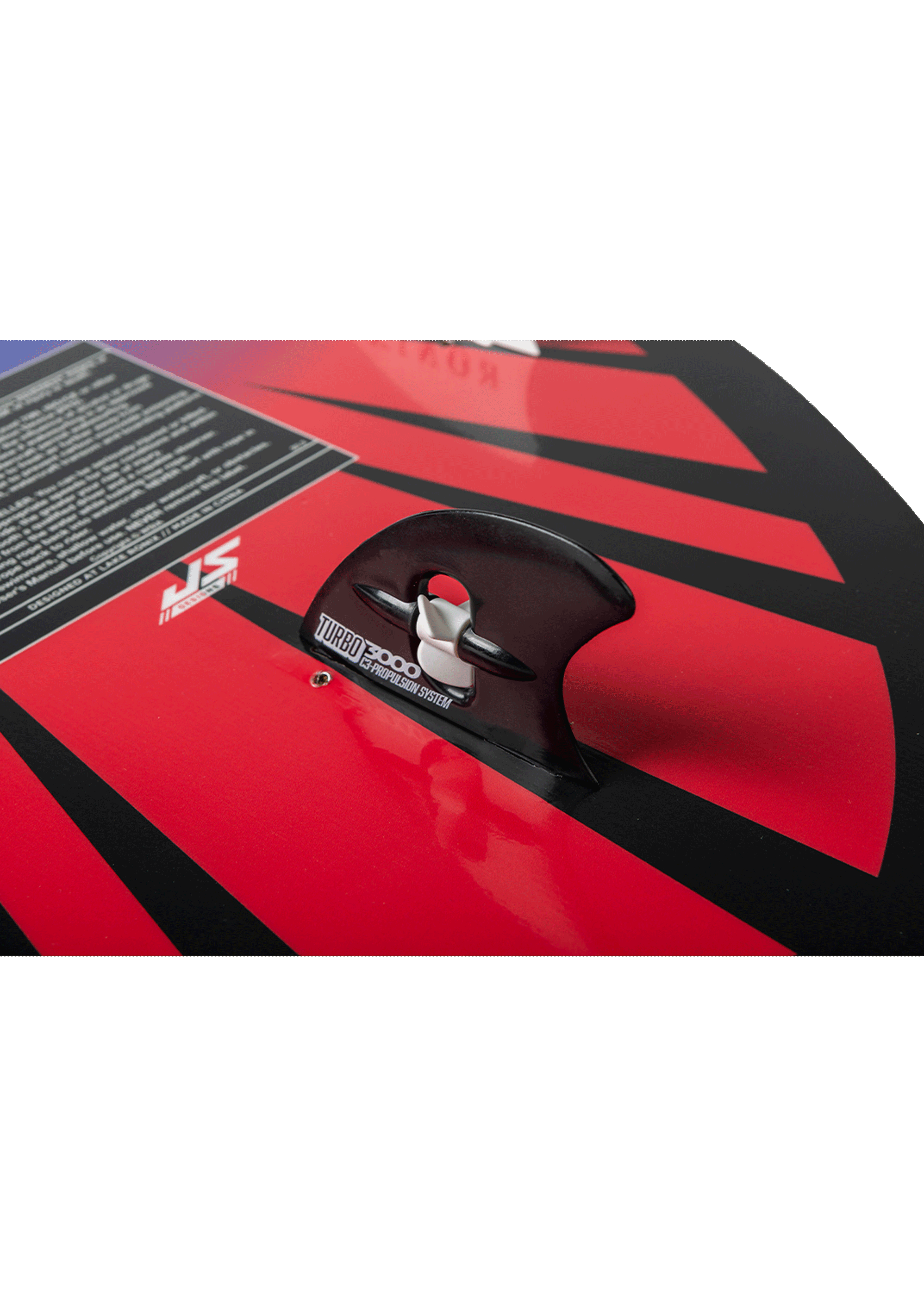 RONIX WAKESURF 2026 - Sonic - Skimmer - Blue / Red Fish Eye
