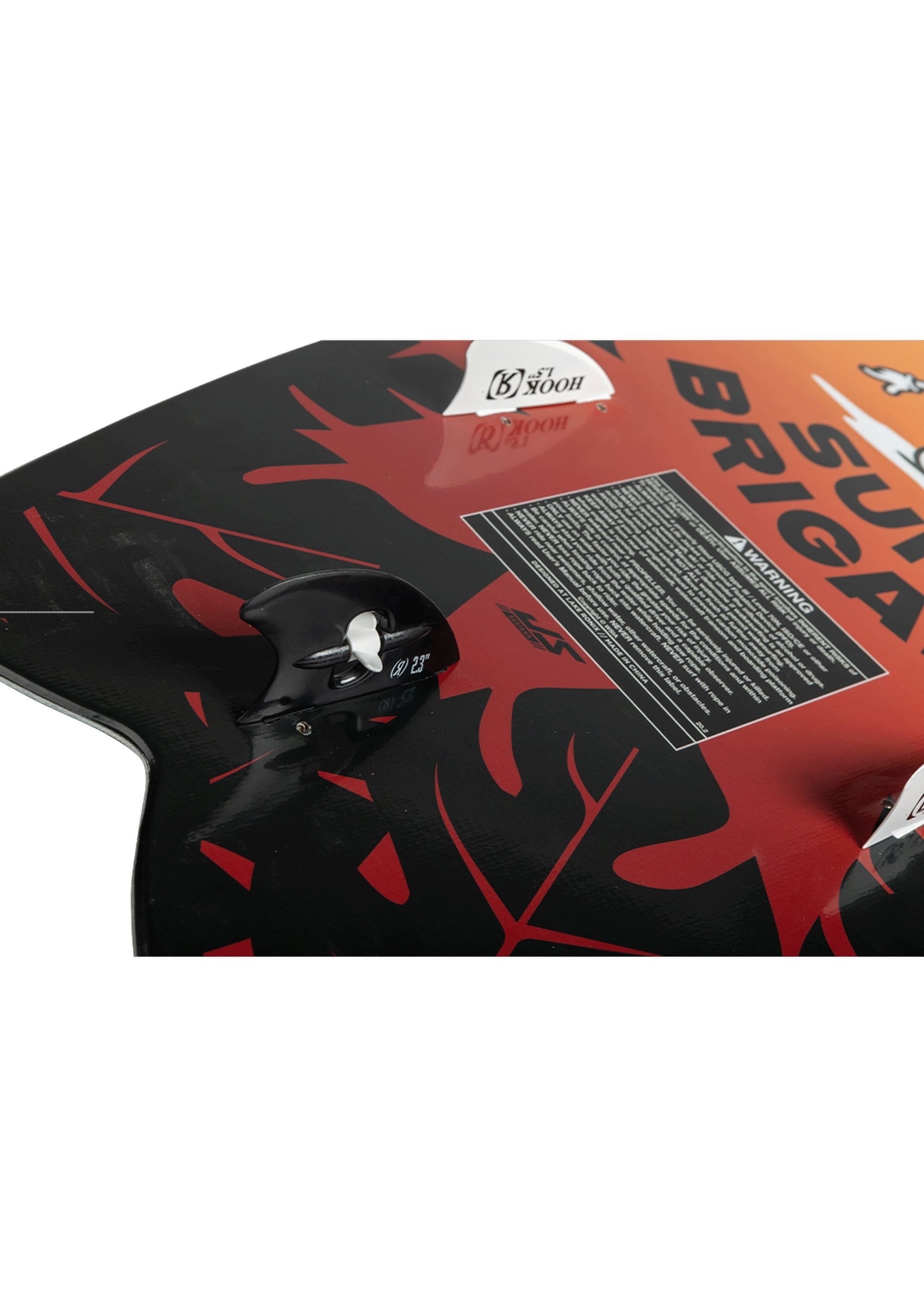 RONIX WAKESURF 2026 - Boy's Sonic - Fish - Sunset Splash