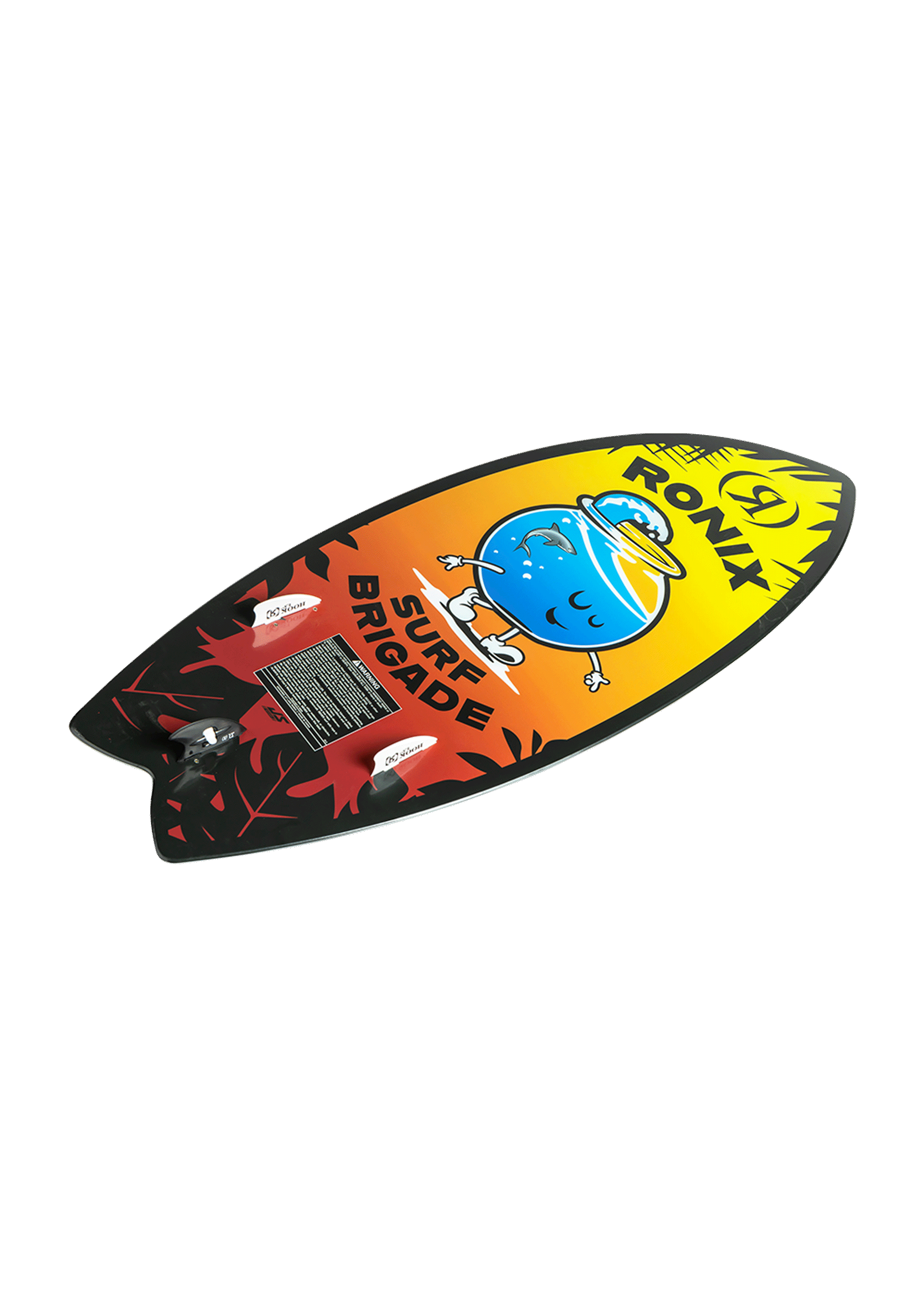RONIX WAKESURF 2026 - Boy's Sonic - Fish - Sunset Splash