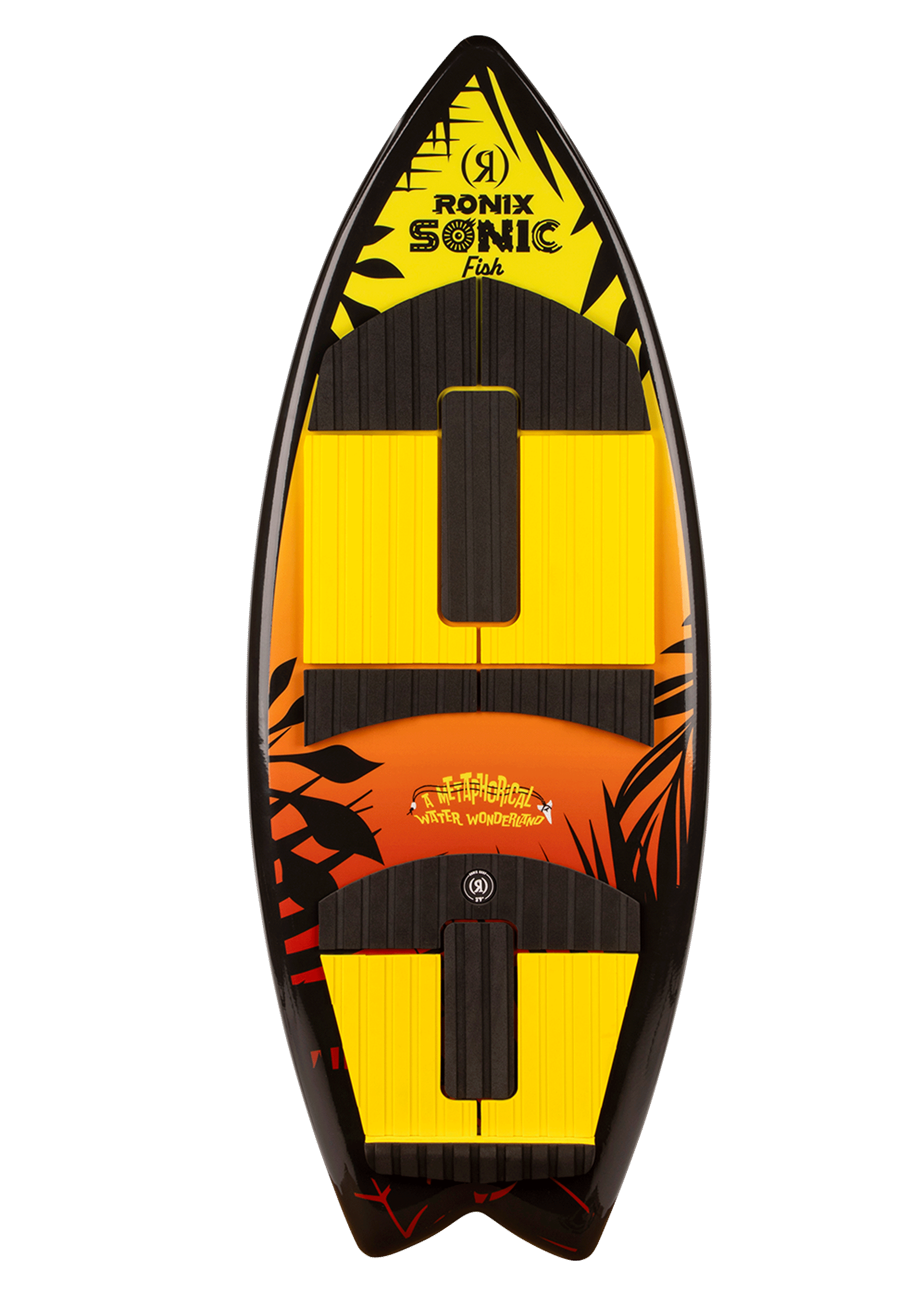 RONIX WAKESURF 2026 - Boy's Sonic - Fish - Sunset Splash