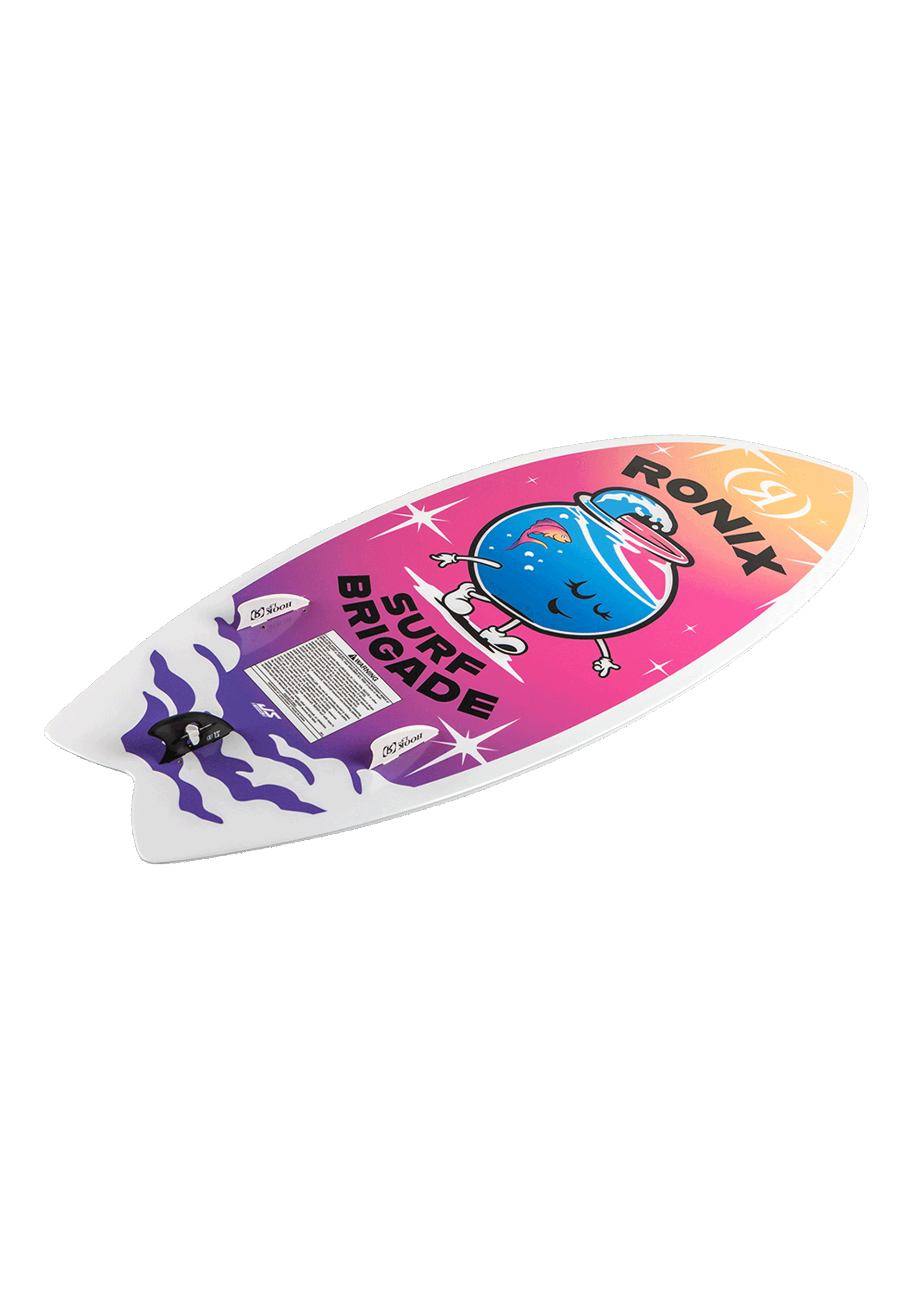 RONIX WAKESURF 2026 - Girl's Sonic - Fish - Pink Splash