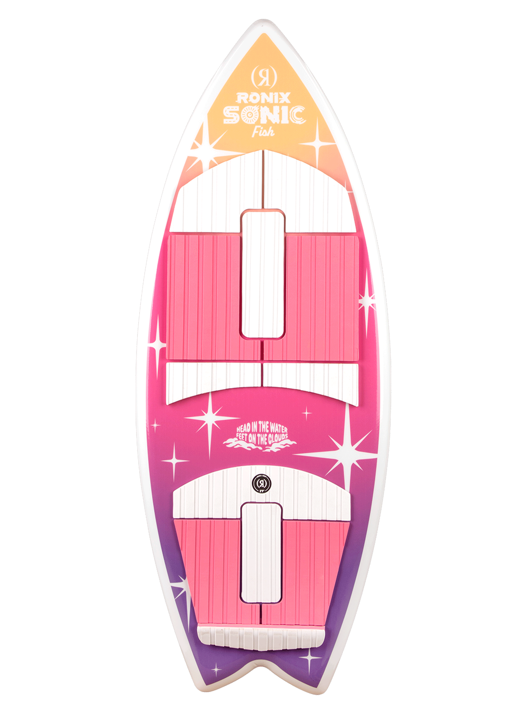 RONIX WAKESURF 2026 - Girl's Sonic - Fish - Pink Splash
