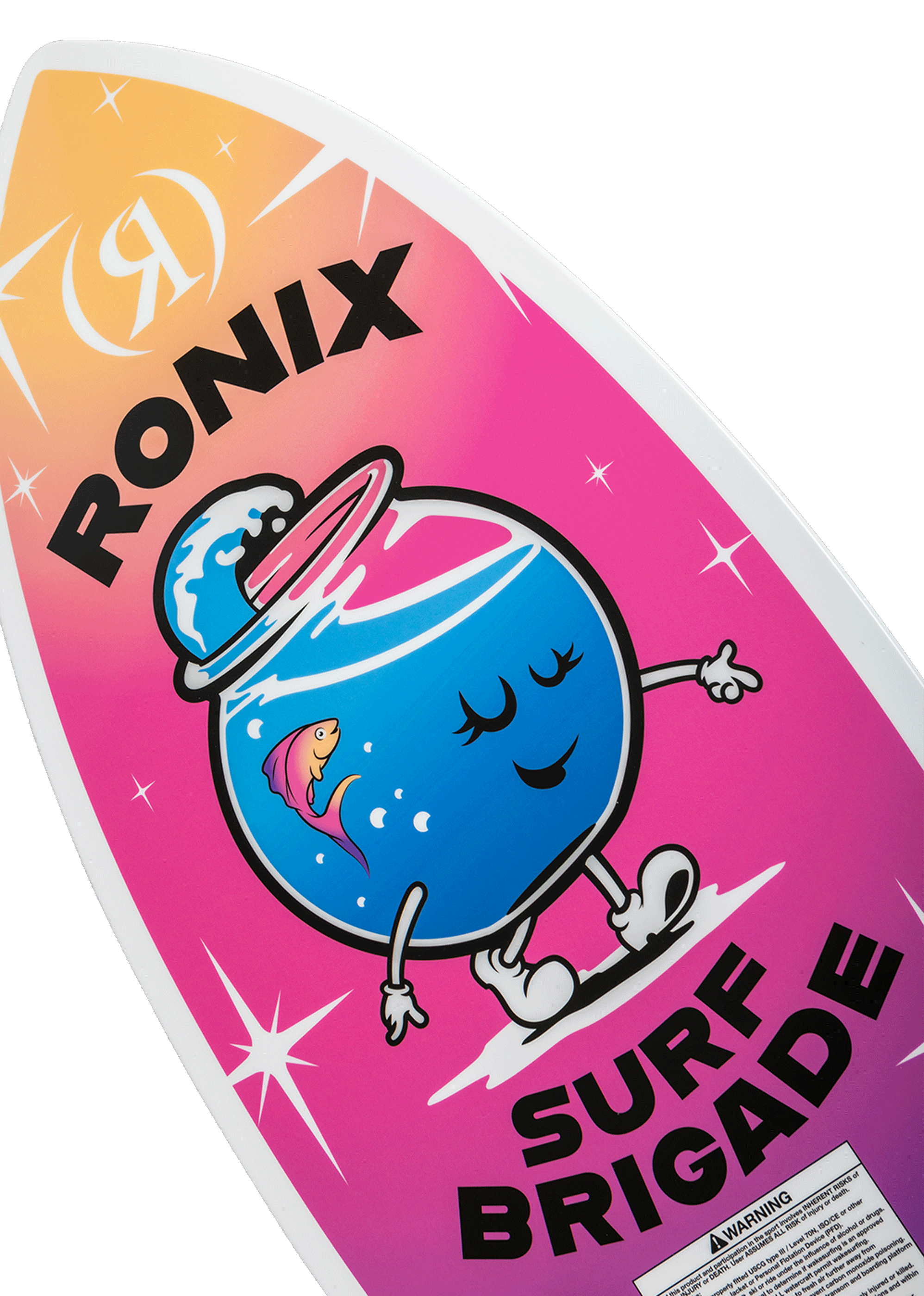 RONIX WAKESURF 2026 - Girl's Sonic - Fish - Pink Splash