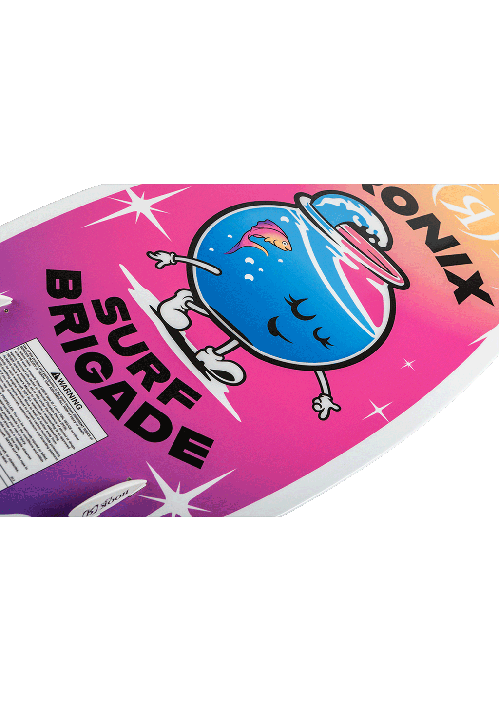 RONIX WAKESURF 2026 - Girl's Sonic - Fish - Pink Splash