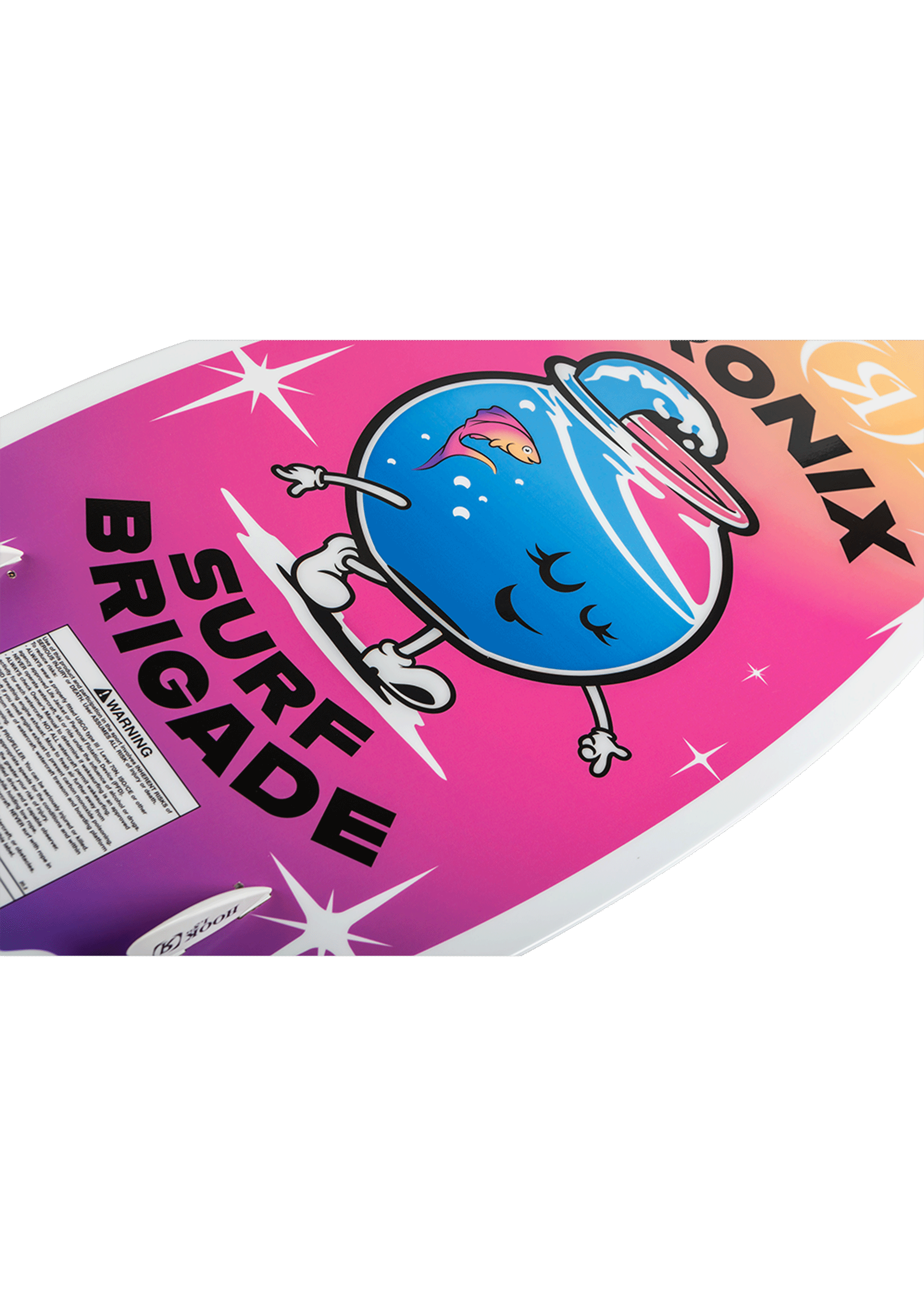 RONIX WAKESURF 2026 - Girl's Sonic - Fish - Pink Splash