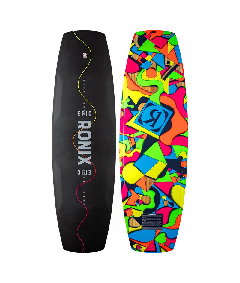 RONIX PARK BOARDS 2026 - Epic - All Over Flex  - Neon Galore