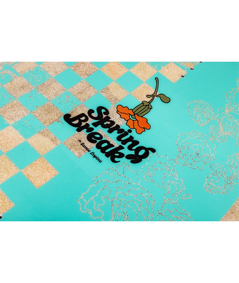 RONIX PARK BOARDS 2026 - Spring Break - All Over Flex  - Checkered Blue