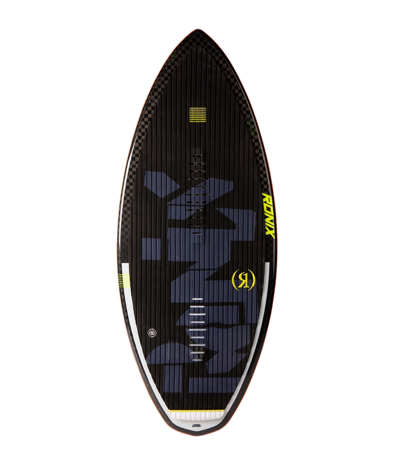RONIX WAKESURF 2026 - Carbon Air Core 4 Skimmer - Black / White / GP Yellow