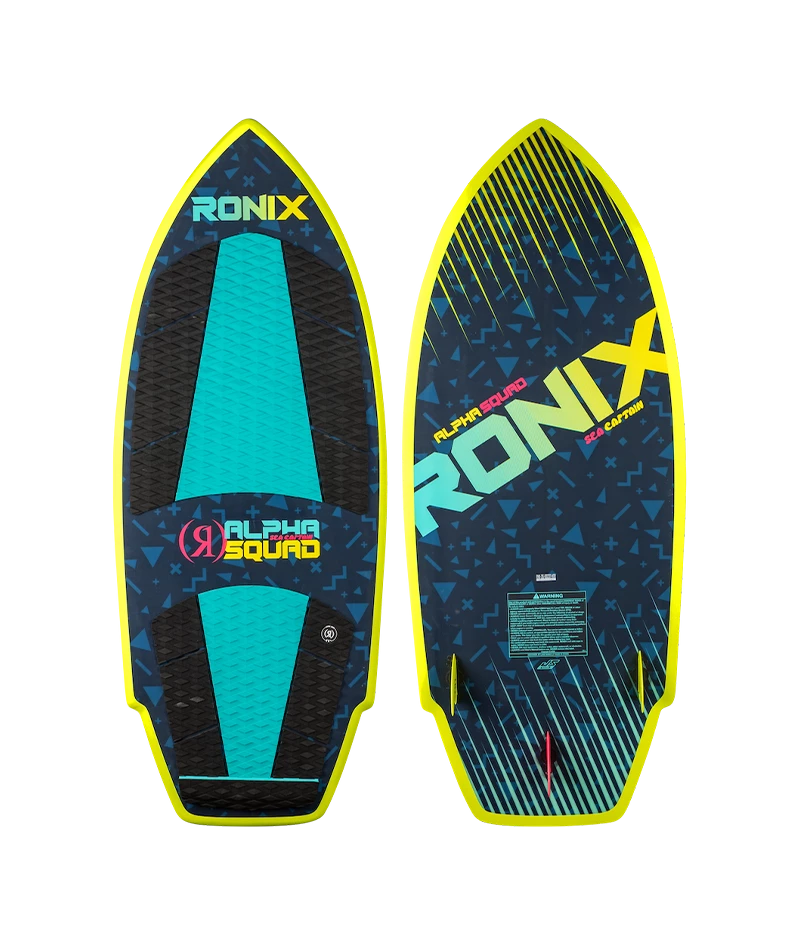 RONIX WAKESURF 2026 - Alpha Squad Sea Captain - Standard Core - Blue / Yellow