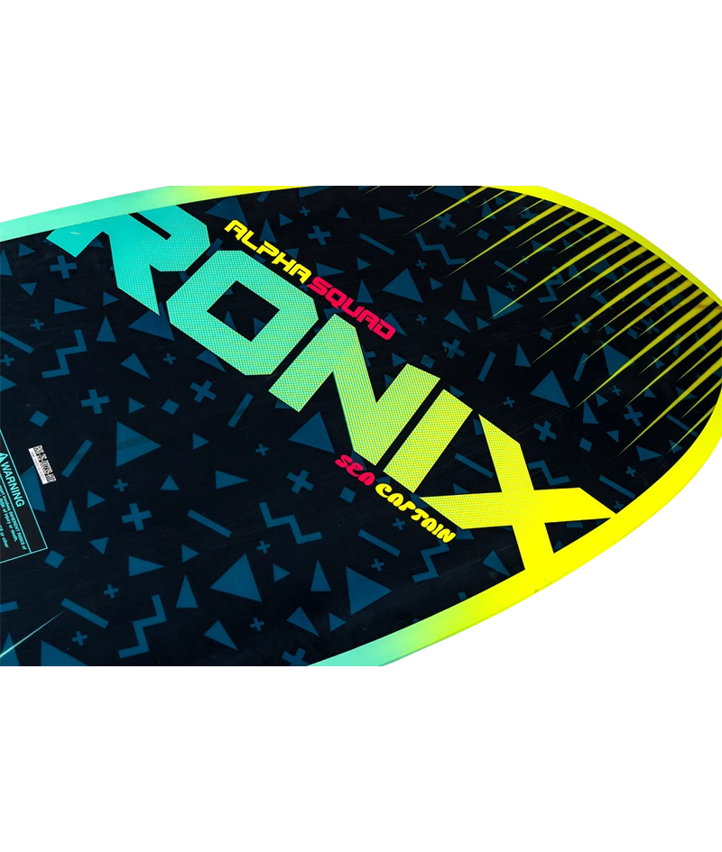 RONIX WAKESURF 2026 - Alpha Squad Sea Captain - Standard Core - Blue / Yellow