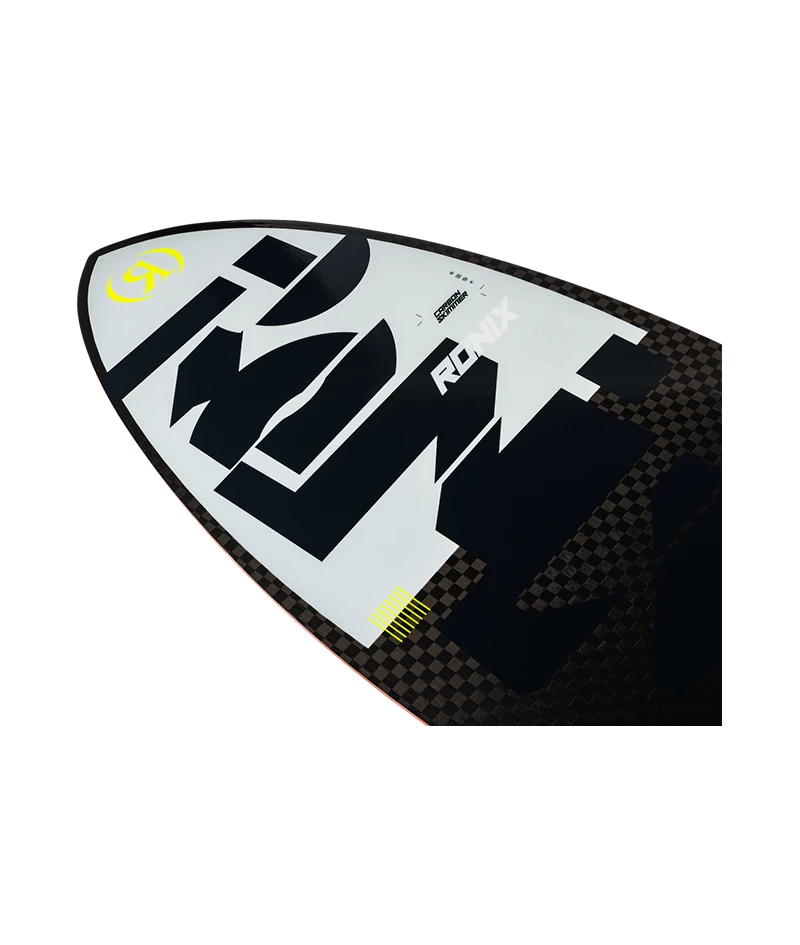 RONIX WAKESURF 2026 - Carbon Air Core 4 Skimmer - Black / White / GP Yellow