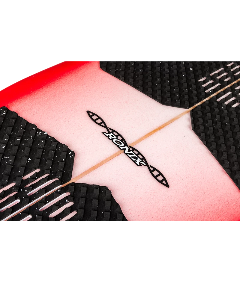 RONIX WAKESURF 2026 - DNA - Flyweight Pro - Arctic / Racing Red / Carbon