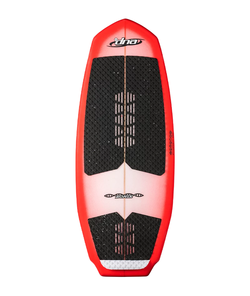 RONIX WAKESURF 2026 - DNA - Flyweight Pro - Arctic / Racing Red / Carbon