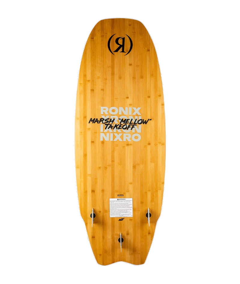 RONIX WAKESURF 2026 - Takeoff - Marsh 'Mellow' - Checkered / Bamboo
