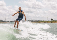 Load image into Gallery viewer, RONIX WAKESURF 2026 - Aloha Longboard - Marsh 'Mellow' - Mist / Bamboo
